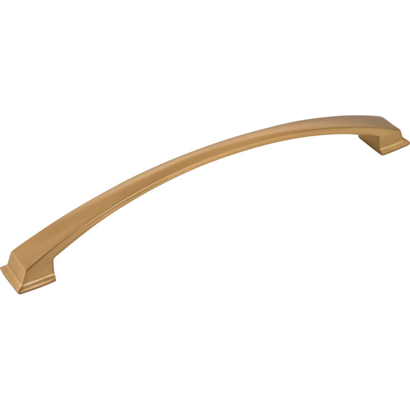 Roman Arch Pull, Satin Bronze, 3 3/4"
