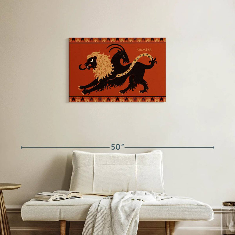 Chimera Monster, 20" H x 30" W