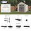 Suncast Tremont Shed 8x7 With Assembly