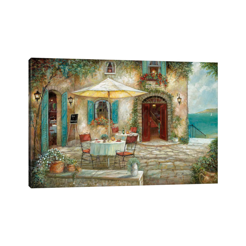 Casa D'Amore by Ruane Manning - Painting on Canvas, 66.04 cm H x 45.72 cm W x 1.91 cm D, No Framed