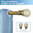Brycenn Polyresin Adjustable Single Curtain Rod-21754837-21754838
