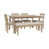 Natural Table with Beige/Natural Chair selected