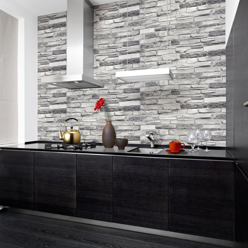Panneau mural 3D 20 "x 39" (paquet de 5), Argent