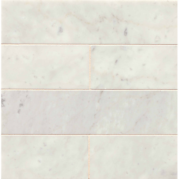 3" x 12" Marble Marble Look Wall & Floor Tile