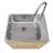 All-In-One W28 In. X D22 In. Stainless Steel Utility Sink With Pull-Down Faucet And Storage Cabinet-114396609