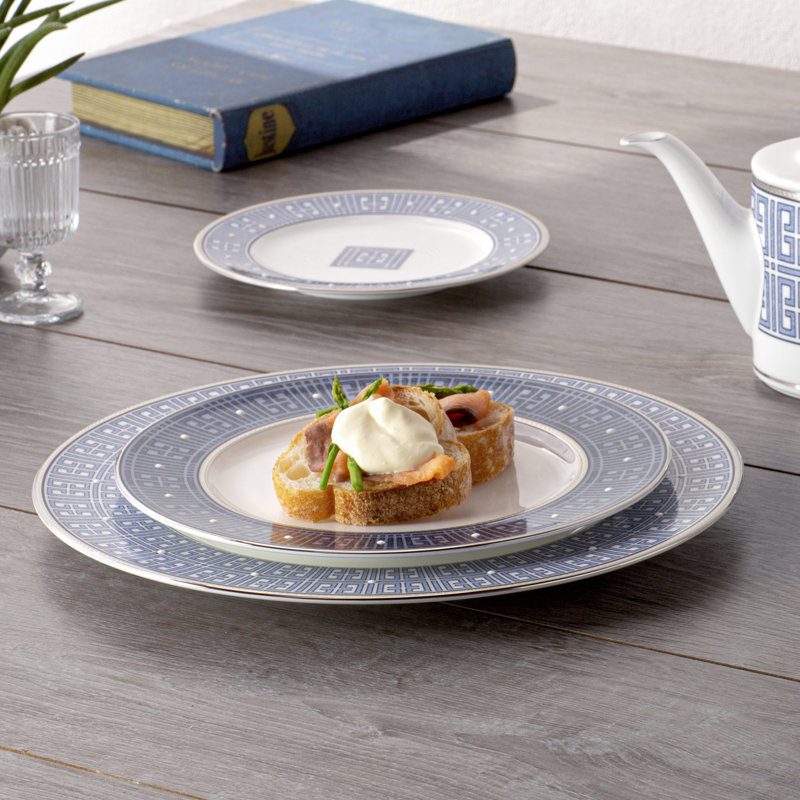 Couvert individuel 5 pièces Noritake Infinity, Bleu