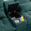 Canapé modulaire en U rembourré avec console Akeyra-2144726666