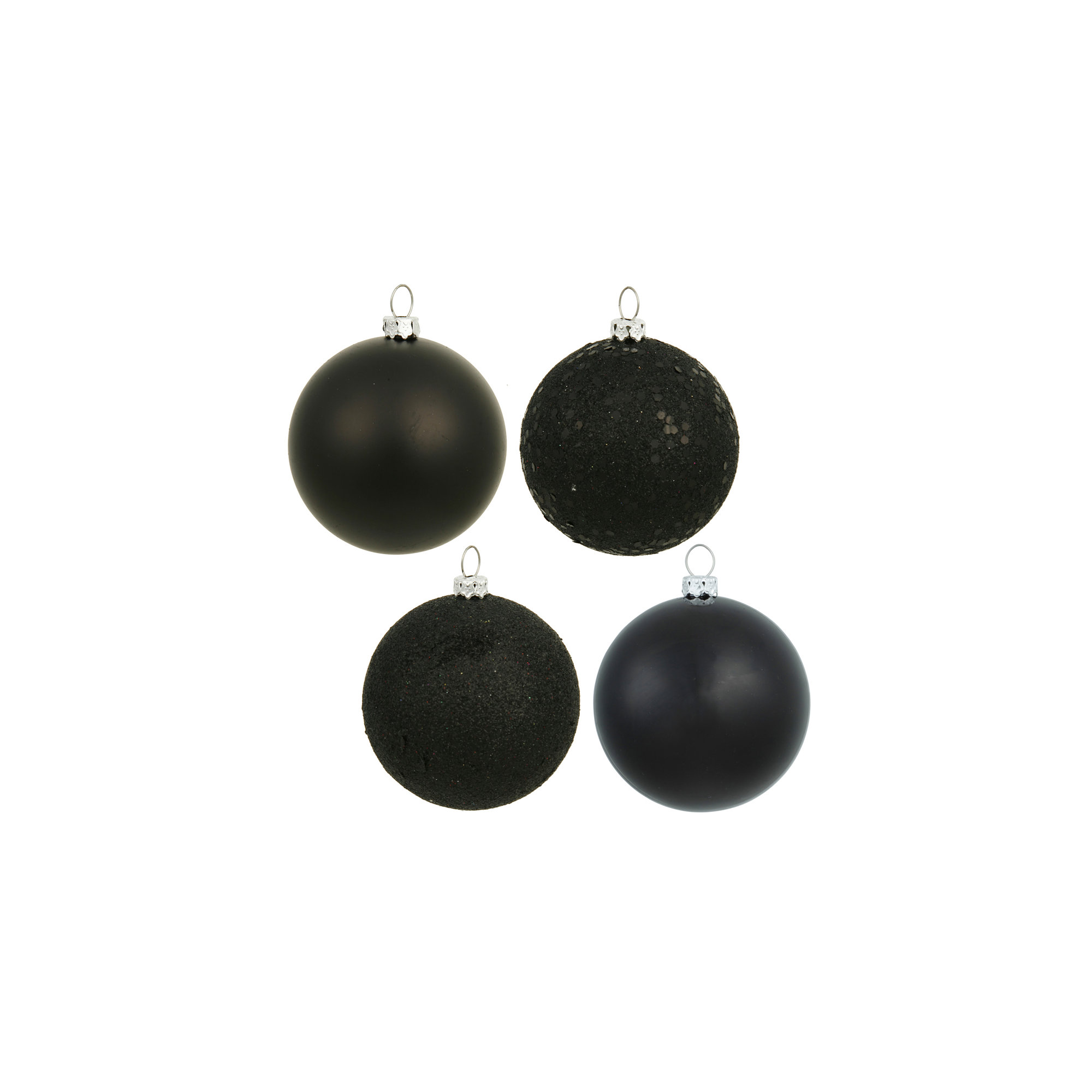 Holiday Décor Ball Ornament, Black