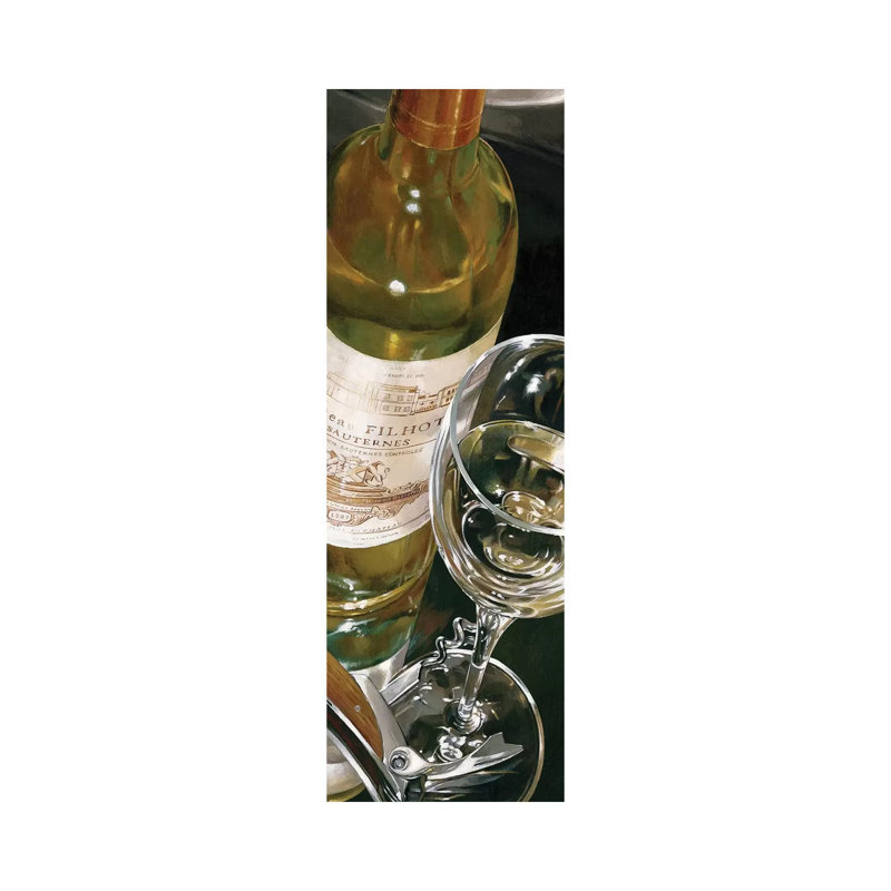 French Grand Cru by Stefano Ferreri - Wrapped Canvas Panoramic Print, 30.48 cm H x 91.44 cm W x 1.91 cm D