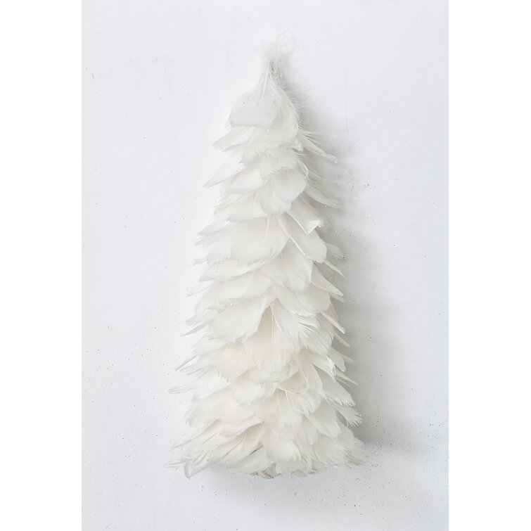 12 Natural Feather Tree Set of 2 The Holiday Aisle