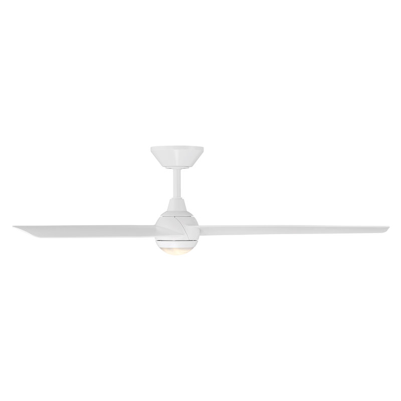 Ventilateur de plafond intelligent à 3 pales Pisces avec trousse d'éclairage à DEL sélectionnable 2700K-3000K-4000K-5000K et télécommande incluse Diffuseur naturel albâtre espagnol naturel