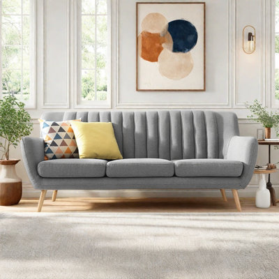Light Luxury Simple Three-person Sofa