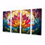 Tarcia - art mural lotus 4 pièces-106161172