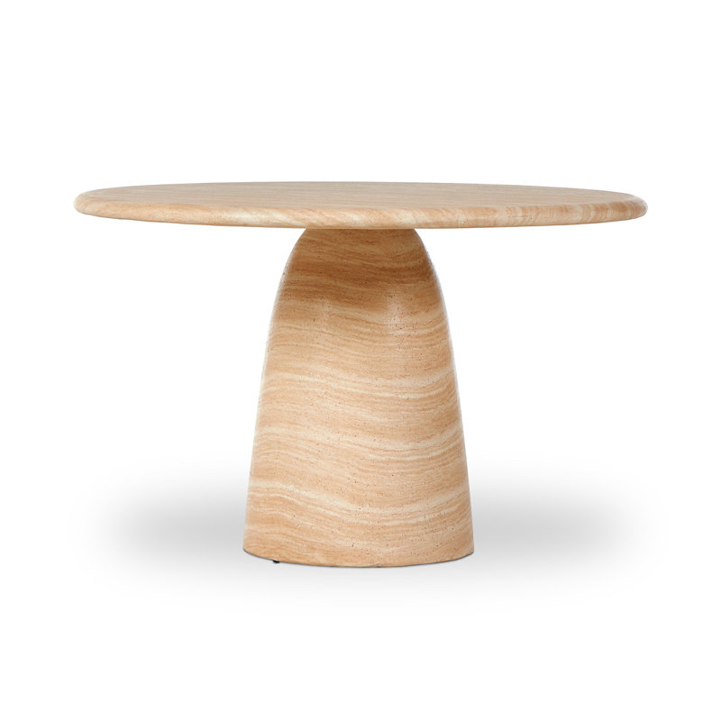 Janice Dining Table-Sand Striae