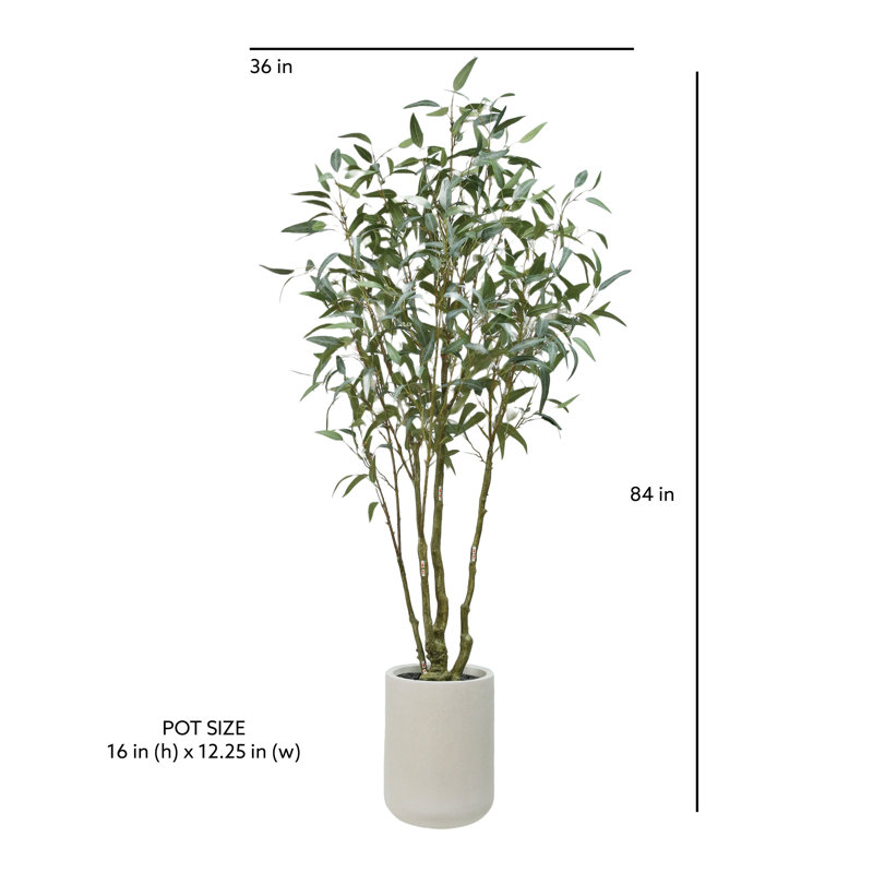 TREE 7FT Willow Eucalyptus KD