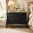 3-Drawer Nightstand With Metal Legs