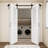 84'' Solid Manufactured Wood Louvered - primed with Installation Hardware Kit Bi Fold Barn Door-99309711