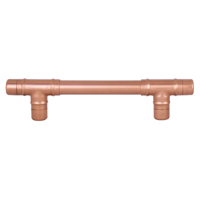 Copper Handle - Ridged T-Shaped