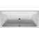 D-Code 71" x 32" Drop in/Undermount Soaking Bathtub