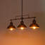 Essence 3-Light Industrial Kitchen Island Pendant Lighting Fixture Linear Chandelier-783587182