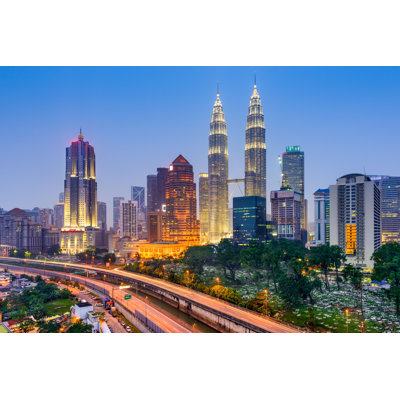 Aubai " Kuala Lumpur Skyline " by Seanpavonephoto