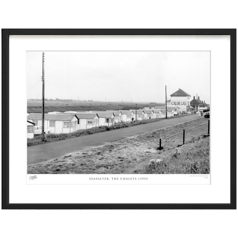 Seasalter, the Chalets C1955 1 Piece Single Picture Frame Wall Art, 45cm H x 60cm W x 2.3cm D