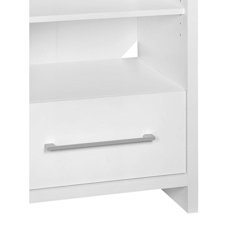 Bibliothèque standard Hex 50 "x l 21,5", blanc