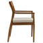 Ensemble de 2 chaises de salle à manger en tissu Solara-105770582-105770583