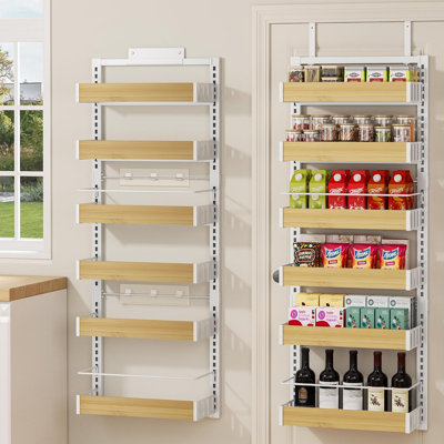 6 Tier Over The Door Pantry Organizer
