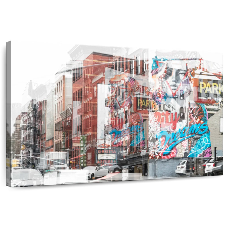 Sirci Urban Abstraction Dreams, H 30 po x l 45 po