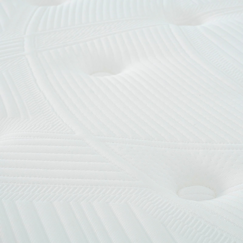 Plush Hybrid Mattress In A Box, Pocket Spring And Gel-Infused Memory Foam Mattress, Pressure Relief, Cooling Technology, 12"