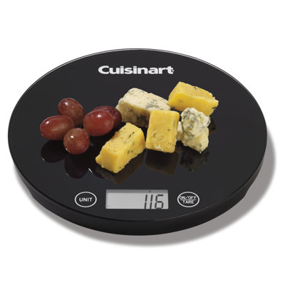Cuisinart DigiPad Round Digital Kitchen Scale