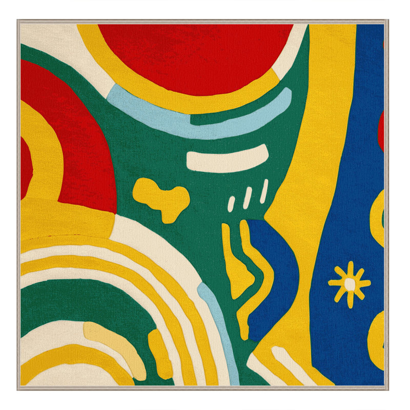 Cheeky Splash Rug, Square 6'