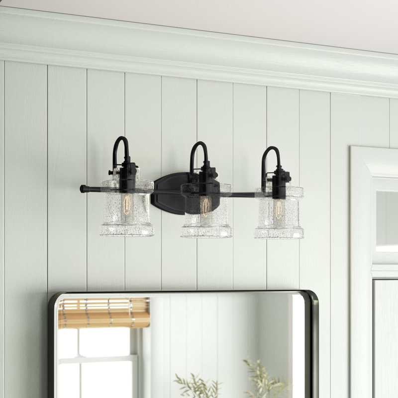 Cory 3 - Light Dimmable Vanity Light, Earth Black