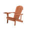 Chaise Adirondack en bois massif avec repose-pieds Artiana-843648414