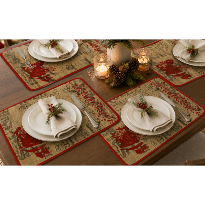 Adrieonna Polyester Kids Rectangle Placemat