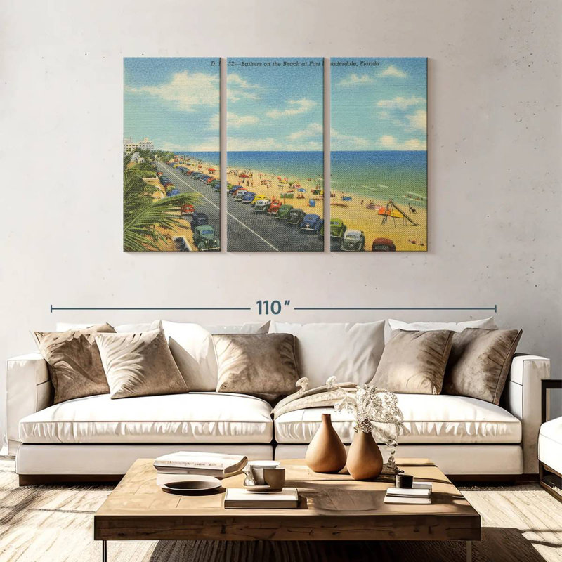 Carte postale Gillard Beach II, H 48 po x l 74 po