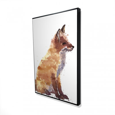 «Red Fox» sur toile