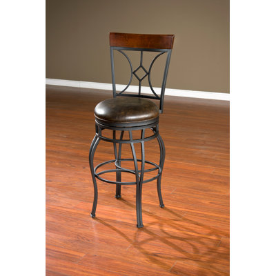 Tabouret de bar rotatif 26 po Dombroski