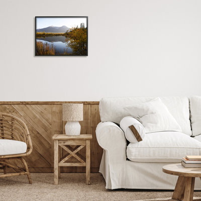 Breathtaking Mountain Lake Reflection Landscape by Carol Robinson - Photograph