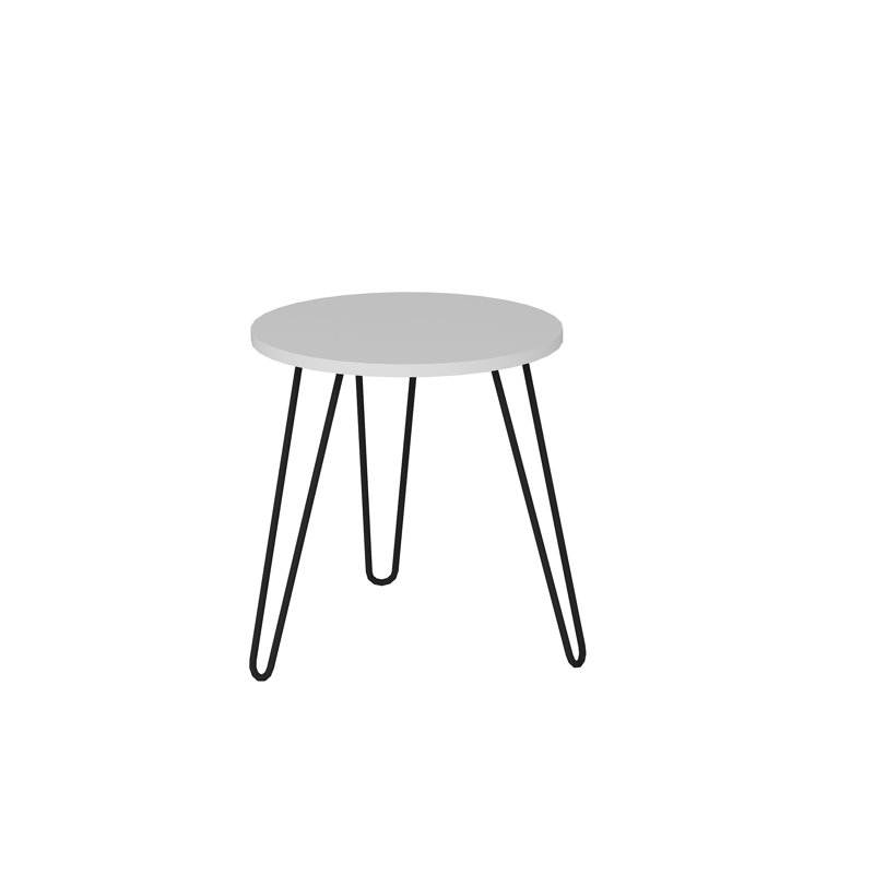 Agarita End Table, White