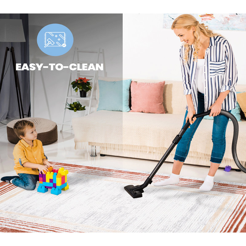 Tapis tissé 6 x 9 po, brun / non teinté, teint, convenant à la chambre de bébé, tapis de salle à manger 6 pi x 9 pi, grande pièce