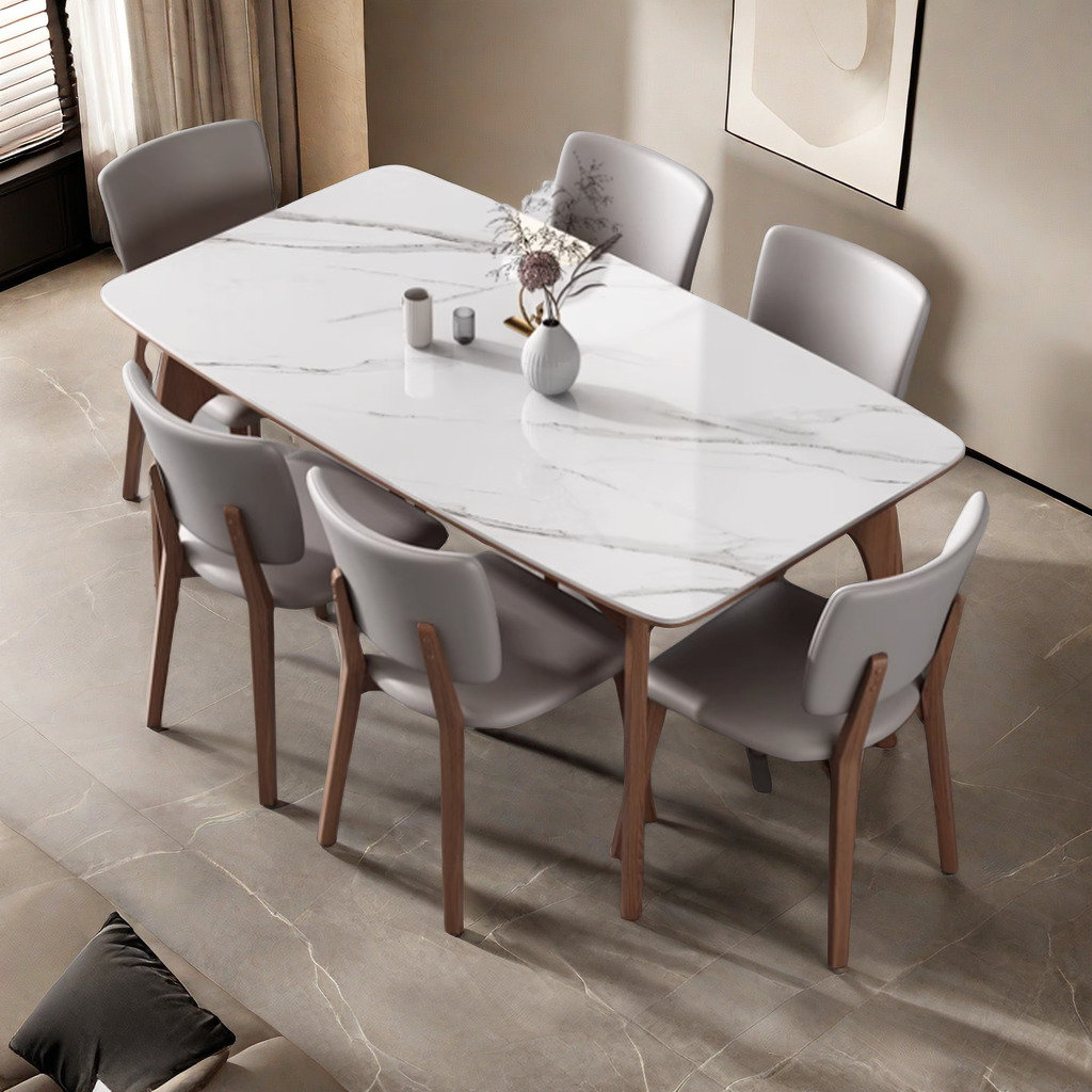 Greyleigh Modern Small Apartment Table And Chairs Rectangular Dining ...