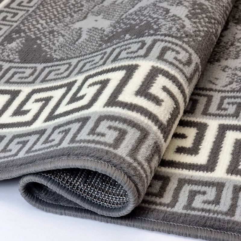 Balmoral Geometric Machine Woven / Power Loomed Area Rug, Rectangle 120 x 170cm