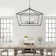 Sedley 28 -Inch Wide 4 - Light Dimmable Lantern Geometric Open Frame Chandelier Aged Iron