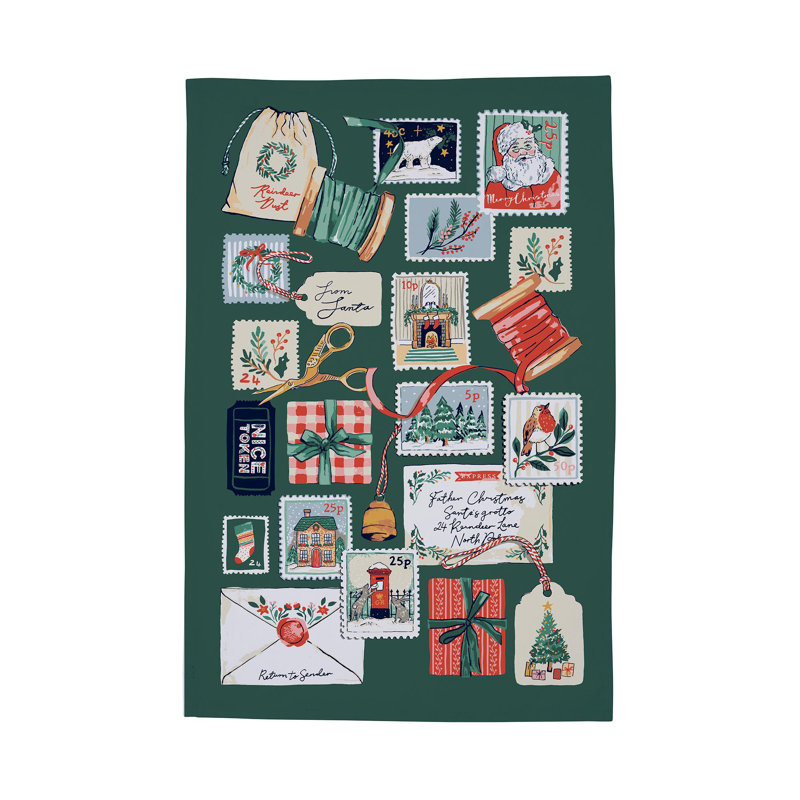 Floral Tea Towel Kitchen Towel