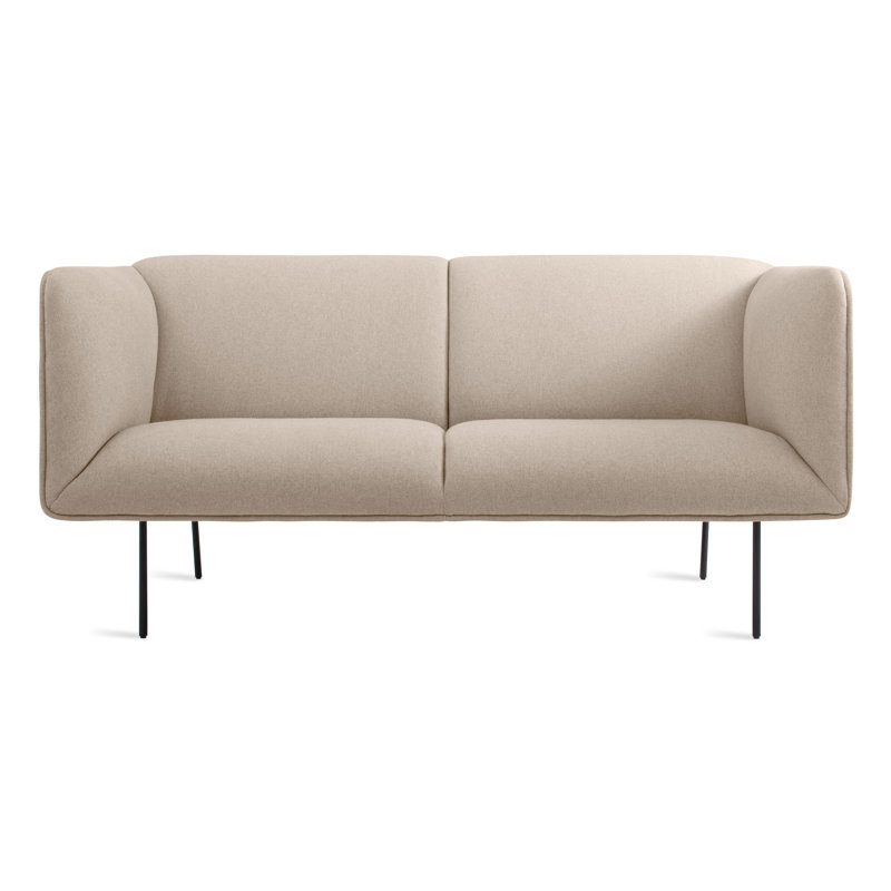 Dandy Upholstered Sofa, 32" H x 70" W x 37" D, Oatmeal Polyester Blend