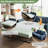 4 Inch Gel Memory Foam Sofa Mattress Queen Size, Mattress Replacement For Sleeper Sofa, Couch Bed, Guest Rooms, Rvs & Boats, White&Green-1926851766