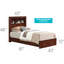 Elegant Bed With Storage