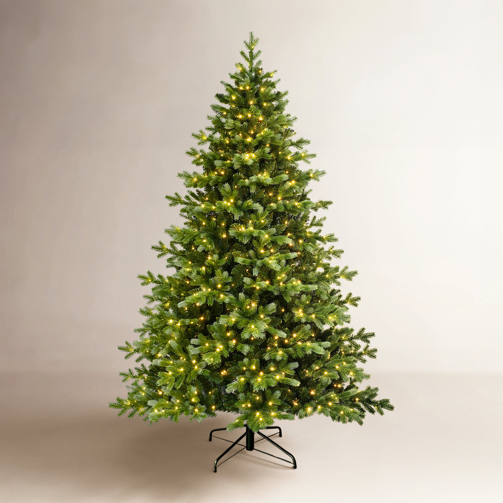 Pre-Lit Christmas Tree, 6.5' H